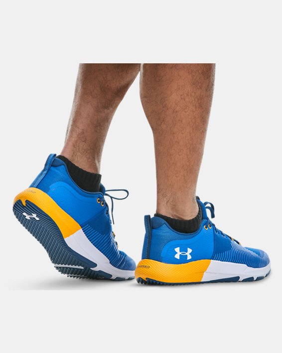 Men's UA Charged Engage Training Shoes, Blue, pdpMainDesktop image number 5